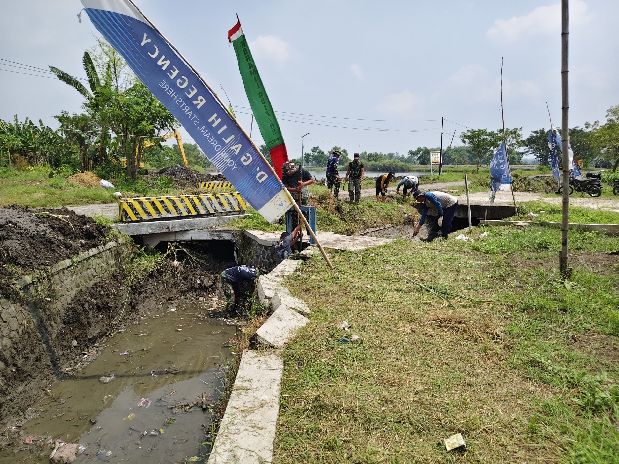 Pintu Air Waduk Slempit Direhab, Harapan Baru Bagi Kesejahteraan Ekonomi Petani Gresik