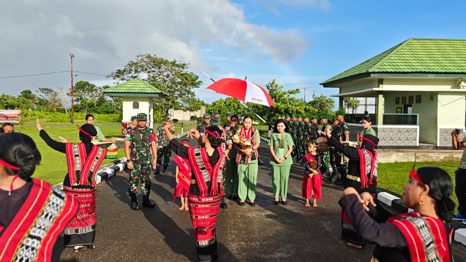 Sambut Danrem 151/Binaya, Dandim 1511/Pulau Moa Perkuat Sinergi dan Kolaborasi di Wilayah