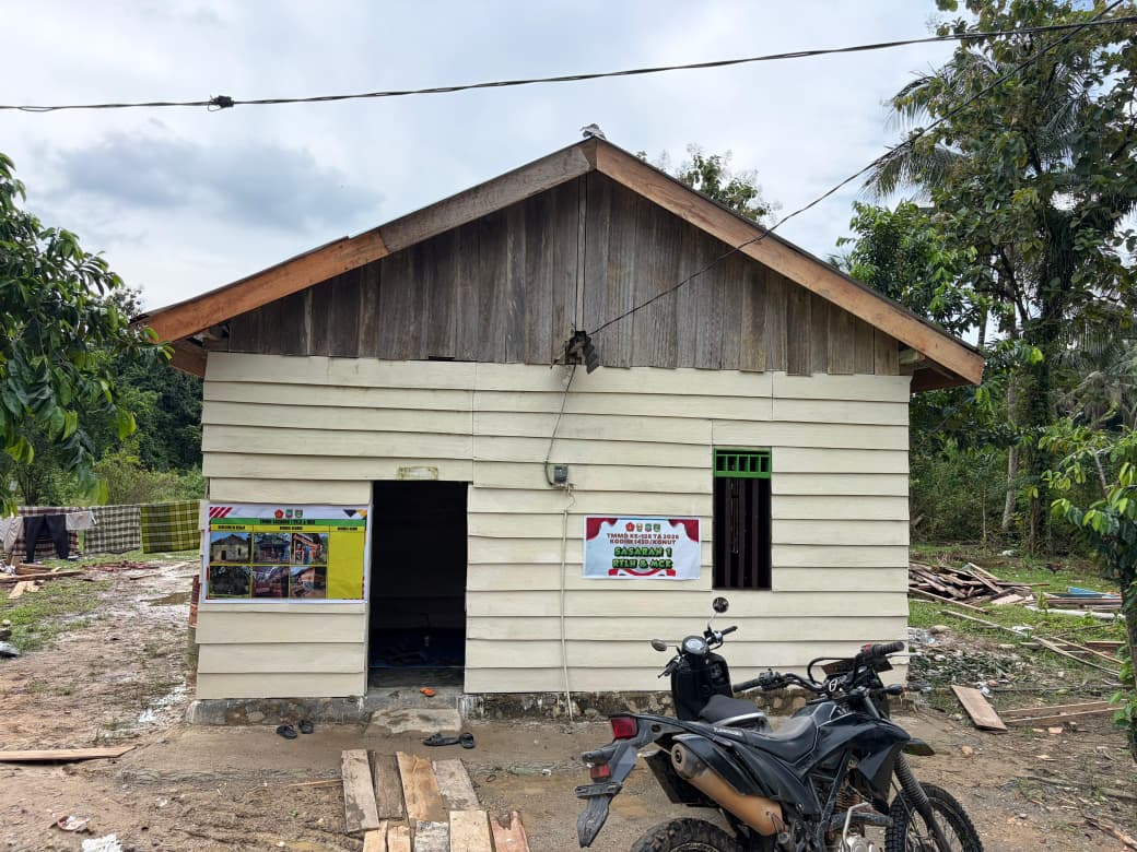 Sentuhan TMMD Ke-128 Kodim 1430/Konut Ubah Rumah Bapak Herdin Jadi Lebih Layak Huni