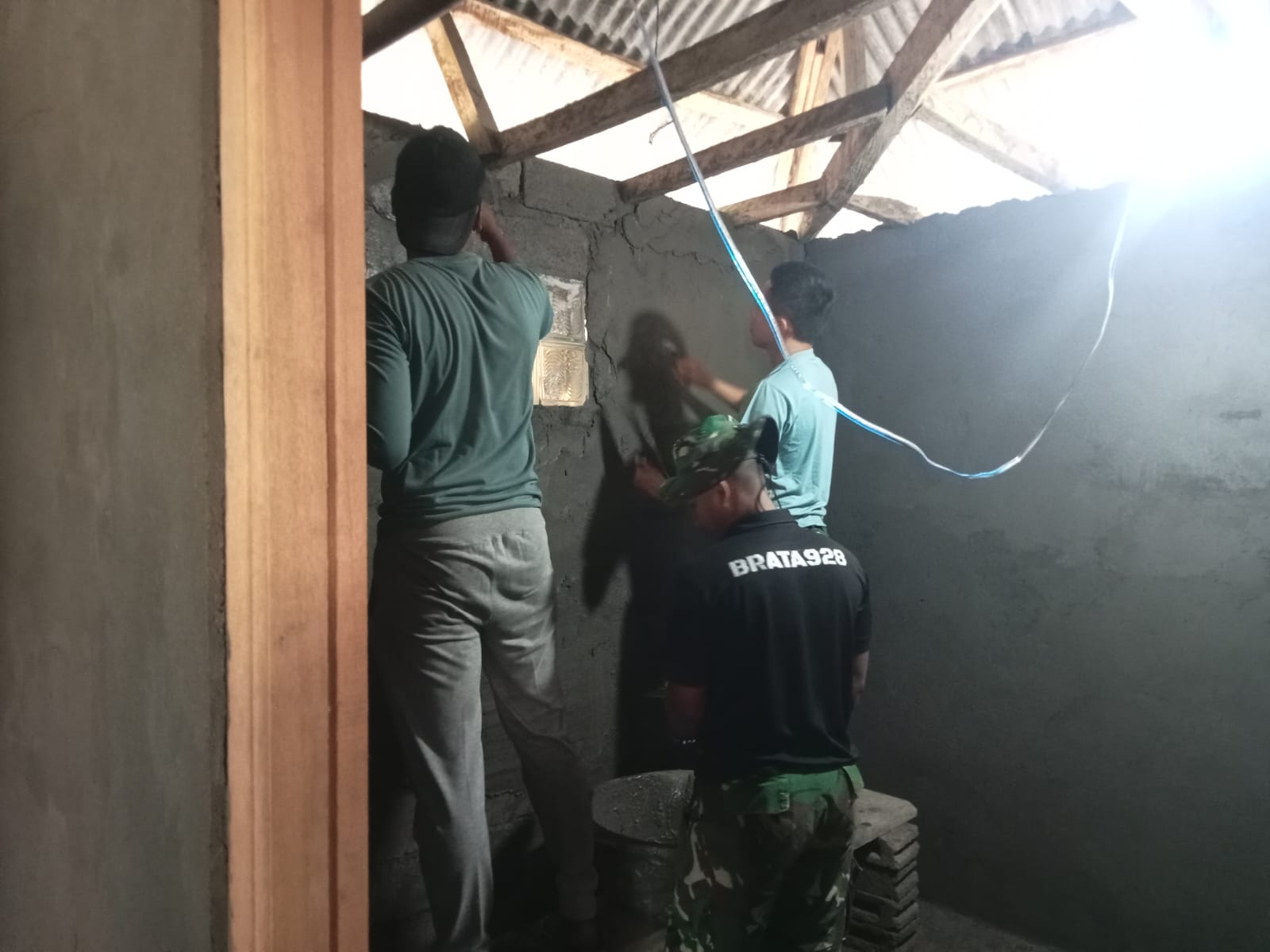 Optimisme Warga Meningkat Sebagai Satgas TMMD Ke-129 Kodim 1626/Bangli Manfaatkan Cuaca Baik