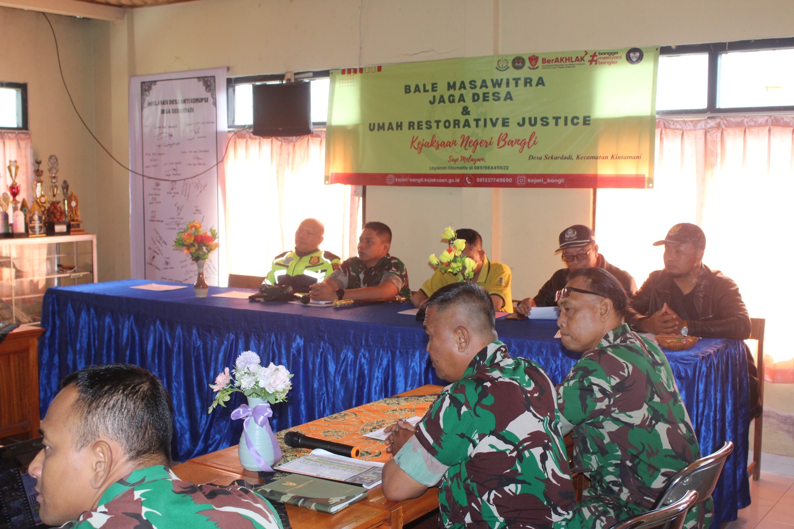 Keterpaduan Satgas TMMD dan Pemerintah Desa Dukung Pembangunan Desa Sekardadi