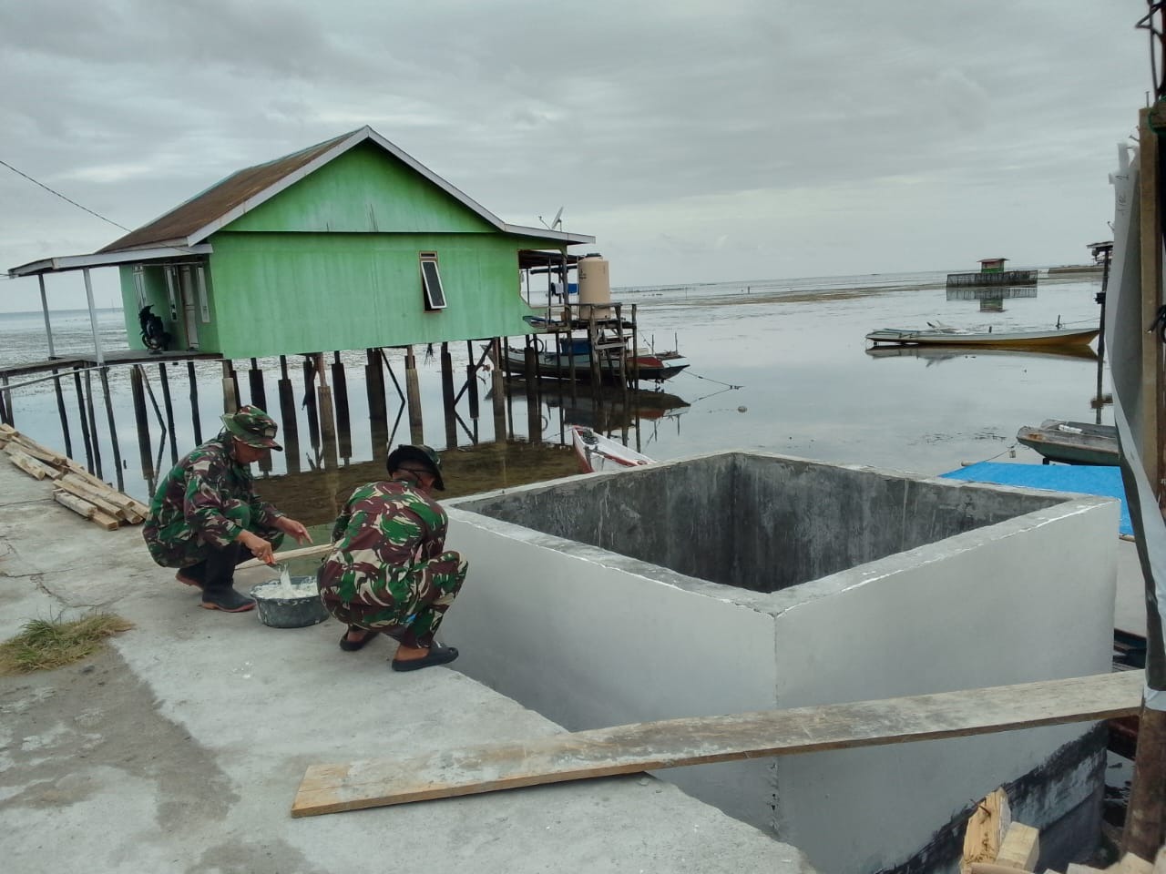 Kemajuan Program Manunggal Air Bersih di Desa Umbele oleh Satgas TMMD Ke-129