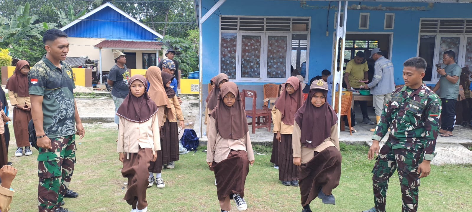 Penguatan Karakter Bangsa Melalui Pelatihan PBB di SDN Umbele