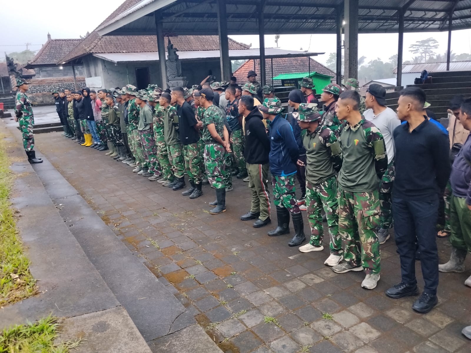Apel Pagi Satgas TMMD Ke-129 Pastikan Kesiapan Personel Sebelum Turun ke Lokasi
