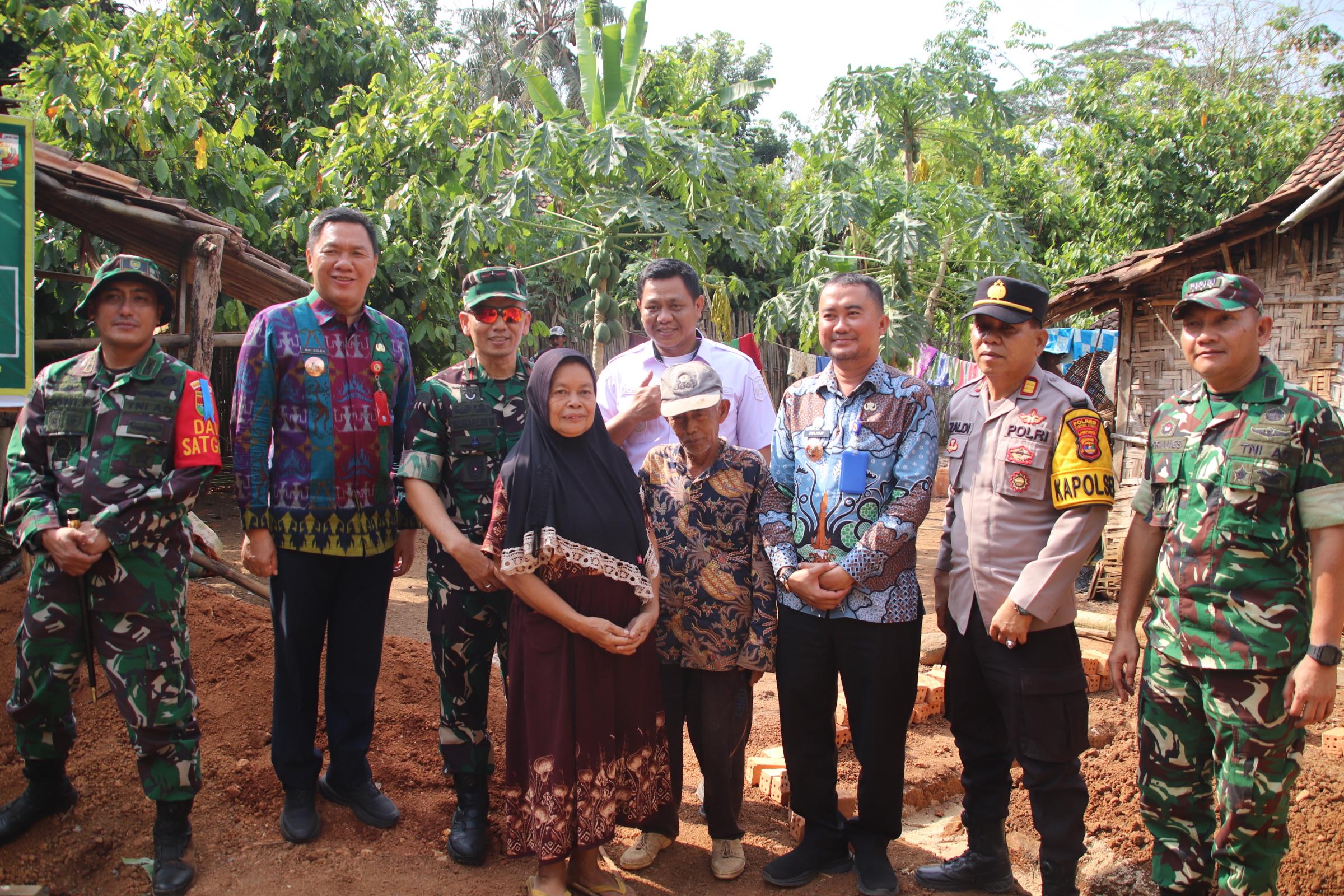 Penjagaan TMMD Ke-129 Dandim 0412/LU dihadiri Danrem 043/Gatam