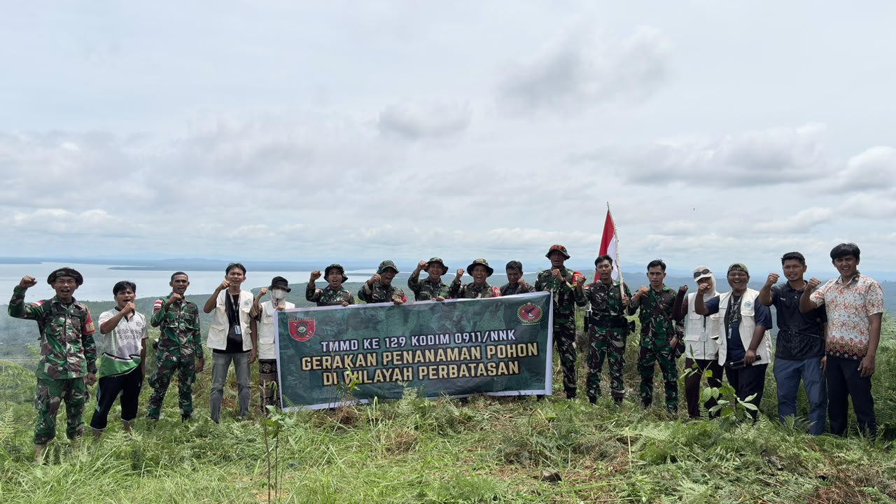 TMMD ke-129: Pemberdayaan Lingkungan di Perbatasan RI-Malaysia
