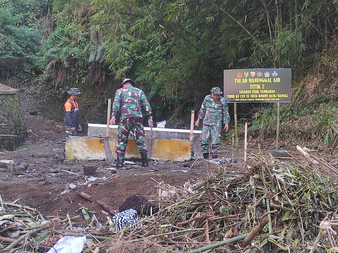 Inisiatif TNI Manunggal Air: Solusi Baru untuk Akses Air Bersih di Desa Sekardadi