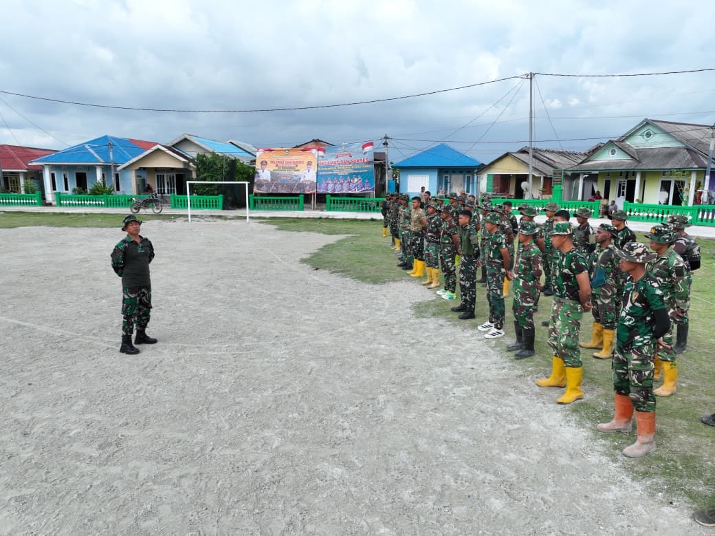 Panglima SSK Pimpin Apel Persiapan Personel Satgas TMMD Ke-129 di Desa Umbele