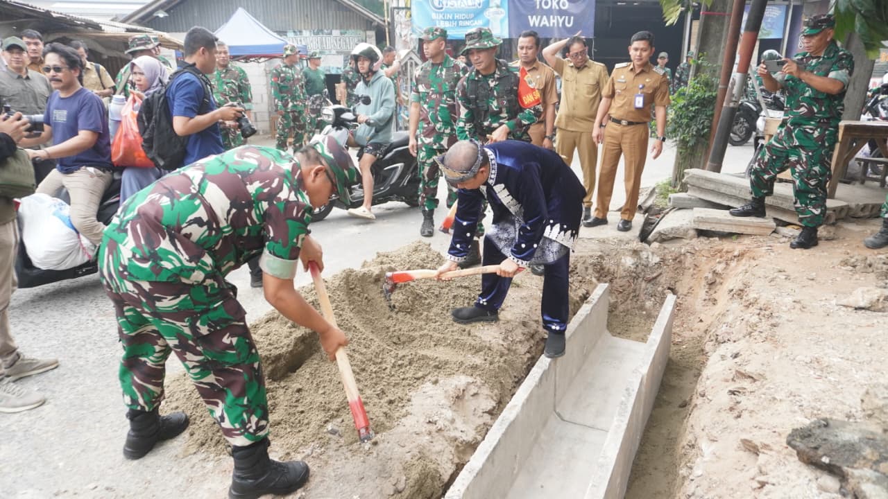 TMMD 130: Momen Sinergi TNI dan Masyarakat Rayakan HUT Kabupaten Tangerang