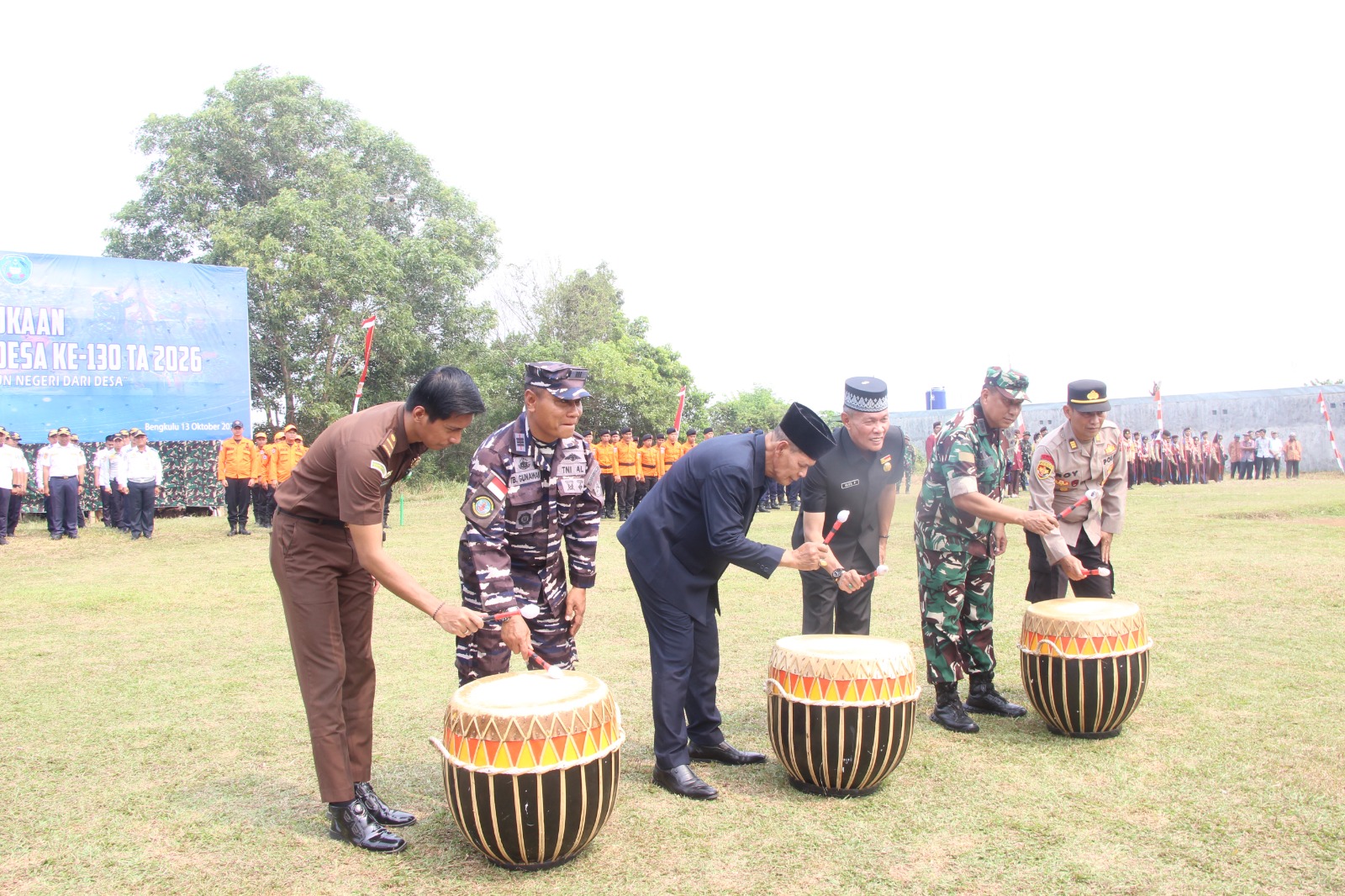 Pembukaan Program TMMD Reguler ke-130 Di Kandang Limun Dimulai Resmi