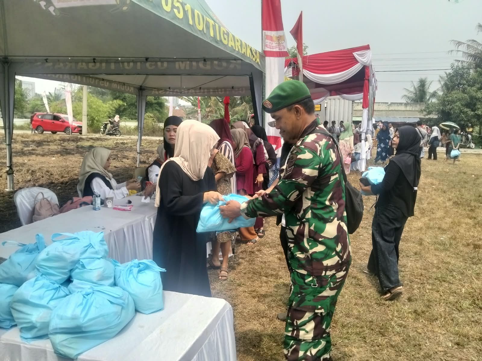 Inisiatif Pangan Terjangkau Kini Hadir di Acara TMMD ke-130 di Tangerang