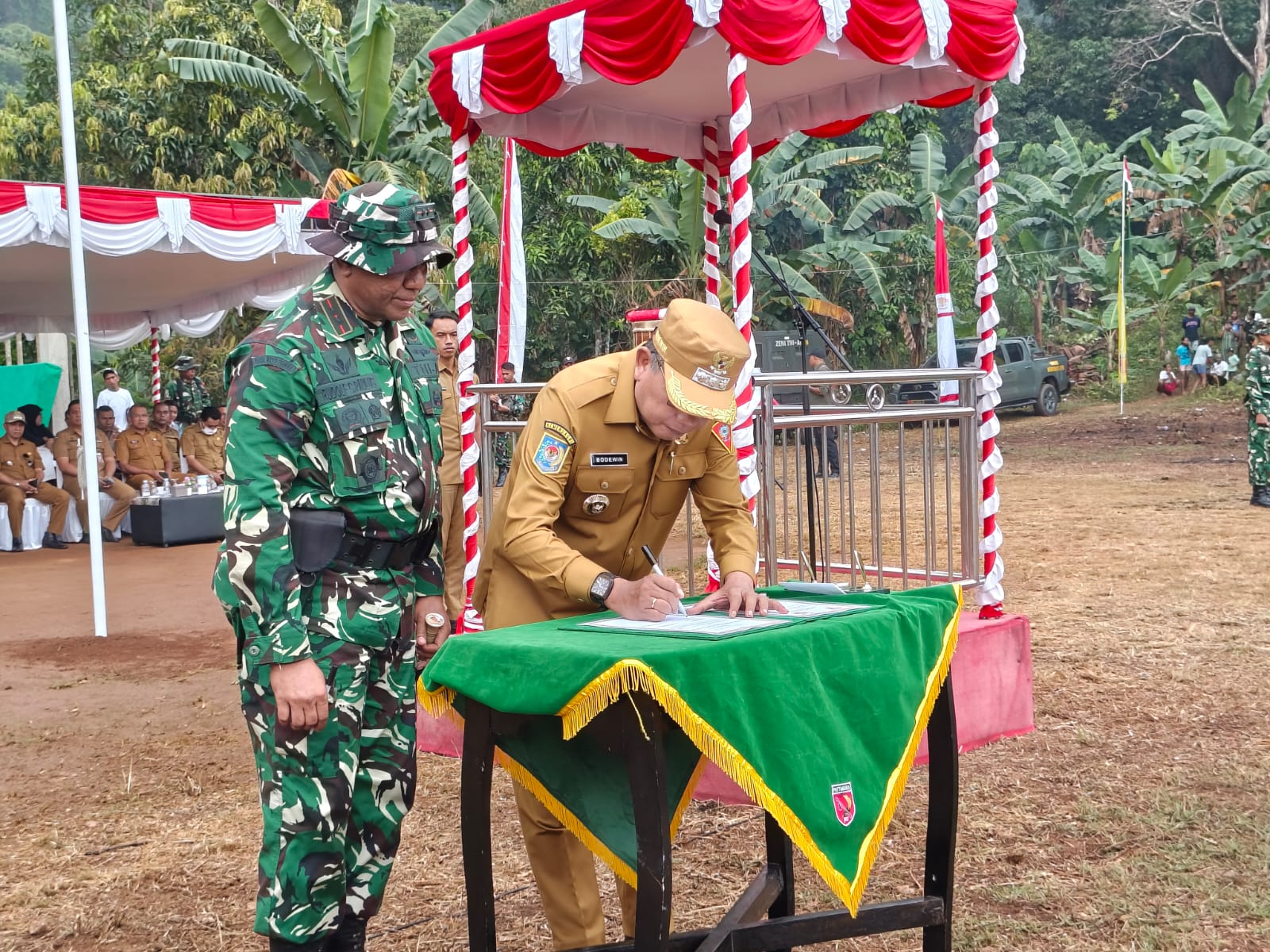 Peluncuran TMMD ke-130 di Ambon: Membangun Infrastruktur Berbasis Komunitas