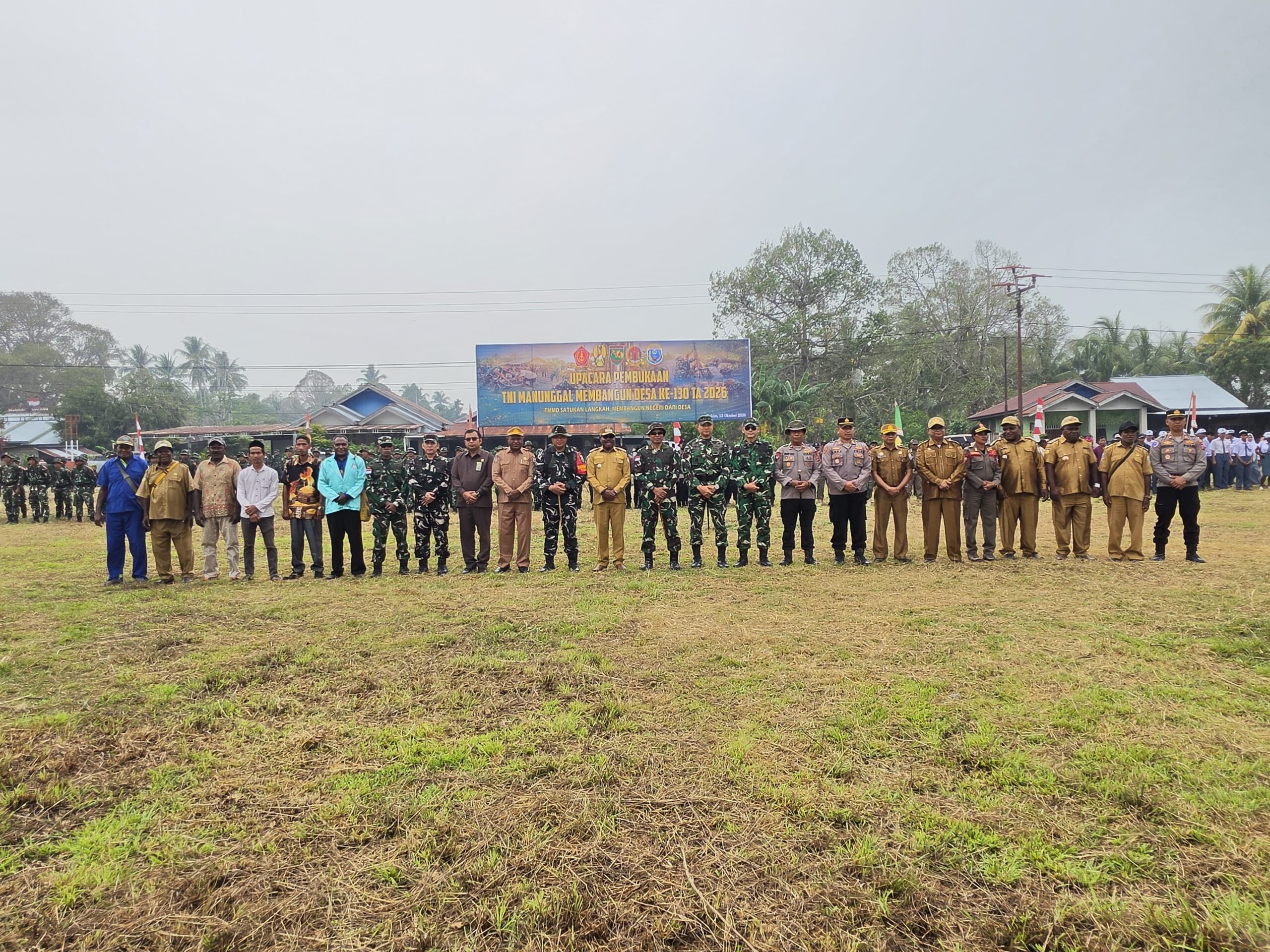 Menguatkan Ikatan TNI dan Warga Lewat Program TMMD di Nabire